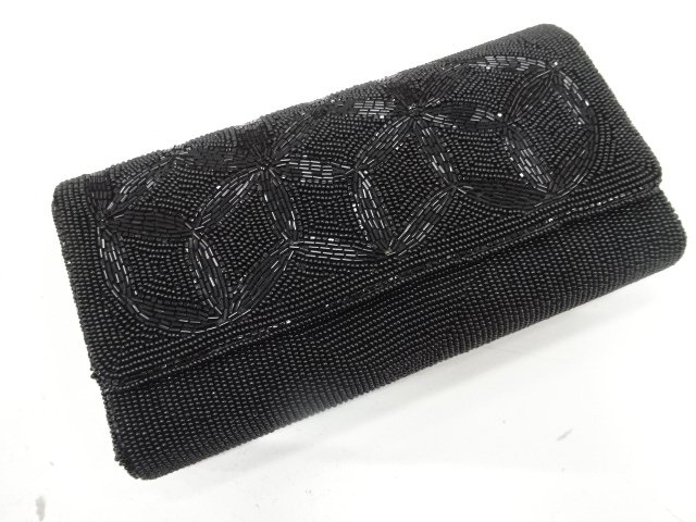 JAPANESE KIMONO / BEADS HANDBAG